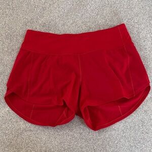 Lululemon Speed Up 4 inch Mid-Rise Shorts